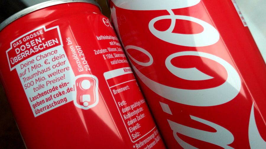 CoCa Cola Gewinnspiel 2017